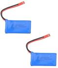 2 Pezzi Batterie Lipo ricaricabile 3.7V 780mAh Wltoys V636 V686 V686G V686K JJRC