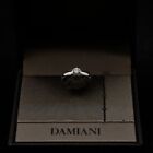 DAMIANI SOLITARIO ORO BIANCO 18KT BRILLANTE 0.20 CT  + SCATOLA LISTINO 2.390 €