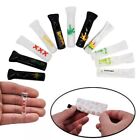 5X Reusable Glass Filter Tip Cigarette Tips Flat Head Fits Pre or Hand Rolled