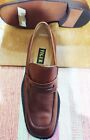 TIGER Scarpe da uomo in vera pelle cognac nuove con scatola n.41