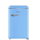 Frigo Bar Sotto Tavolo Blu Azzurro Vintage AKAI Mini Frigorifero Freezer Anni 60