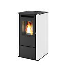 STUFA A PELLET PUNTO FUOCO "THELMA" BIANCO 8 KW