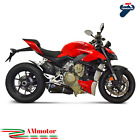 Termignoni Ducati STREETFIGHTER V4 2020 Terminali Di Scarico Moto Titanio Nero