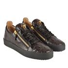 Giuseppe Zanotti Low Top Sneakers Trainers UK 6 (EU 40) Brown £540