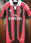 Maglia Milan 2012 2013 Home Techfit Player Version Issued Adidas Match Shirt L