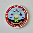 Patch SOCCORSO AEREO in PVC -  VIGILI DEL FUOCO - Velcro