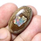 Pietra preziosa cabochon liscia opale australiano naturale 26 carati...