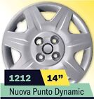 Kit serie 4 copricerchi coppe ruota 14" per Fiat Punto II 9/1999-5/2003 cod 1212