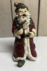 Vtg House of Lloyd Smoker/Incense Burn Christmas St. Nicholas Santa w/Pipe 1994