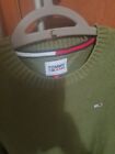 Maglione Tommy Hilfiger Verde Xs Cotone