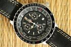 TAG HEUER 200M PILOT 2ND GEN CHRONOGRAPH PROFESSIONAL 1/10 SECOND BOX SET SS/BLK