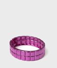 Sodini Pixel bracciale bangle a fascia larga, fucsia 941003Y