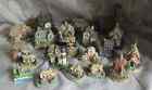 Collection of small country house ORNAMENTS X 21