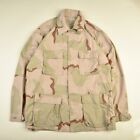 MILITARY DESERT CAMOUFLAGE PATTERN JACKET SIZE L - 80 s