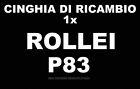 CINGHIA DI RICAMBIO MOTORE 1 x PROIETTORE SUPER 8 mm ROLLEI P 83