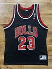 Canotta Maglia Basketball Jersey Champion Nba Jordan Chicago Bulls Jordan Black