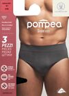 6 SLIP intimo uomo Pompea microfibra seamless spedizione gratuita