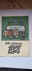 Cartolina Fiat 124 Capodanno 1967 Lotteria Italia