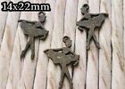 charms ciondolo bronzo ballerina danza ballo 25 pezzi