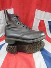 British Army Military High Tops Black Leather Boots 270 L, Mk.1, Falklands War