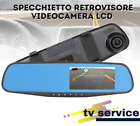 Specchietto Retrovisore LCD Videocamera Parcheggio Auto