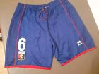 PANTALONCINI SHORT FOOTBALL CALCIO GENOA 1893 MATCH WORN N°6 SIZE XL