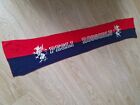 SCIARPA SCARF VINTAGE ULTRAS GENOA PEGLI ROSSOBLU . PANNO ANNI  80