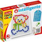 Gioco Chiodini Quercetti Fantacolor 2122 Mosaici Creativi per Bambini 3 -6 Anni