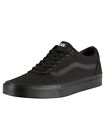 Vans Uomo Ward Canvas Trainers, Nero