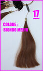 EURO SO.CAP HAIR EXTENSION 50 a 100 CIOCCHE CHERATINA lunghe 45 a 55 cm REMY