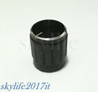 Manopola alluminio Nera 15x17mm per potenziometro 6mm pressione potenziometri