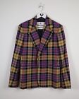 SS21 Vivienne Westwood Tartan Suit Blazer