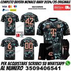 Maglia Bayern Monaco Trasferta 2024 2025 Kane Musiala Kimmich Away Seconda Nera