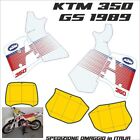 Adesivi grafica KTM 350 GS 1989 in kristal