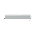 Pacco batteria Ni-Cd 3,6V 2000mAh 2Ah 3 batterie SC a saldare 130 x 23 mm