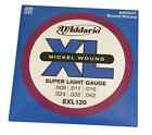 Daddario EXL120 string set for electric guitar