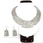 MODA GIOIELLO Set Parure COLLANA ORECCHINI DONNA GIROCOLLO Romano Origami