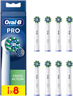 Oral-B Cross Action Testine Spazzolino Elettrico, Confezione Da 8 Testine Di Ric