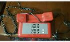 Telefono Fisso Sip Rosso Vintage Funzionante