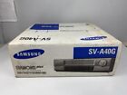 SAMSUNG DIAMOND PLUS VCR SV-A40G VEDIO REGISTRATORE CASSETTE VHS NUOVO Scatol...