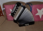 Hohner Ouverture V-10 Bassi e 7 Reg. Organetto Diatonico Professionale DO/FA