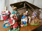 SPETTACOLARE Presepe cartapesta. NATIVITA  FONTANINI. SERIE 18 CENTIMETRI