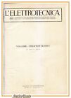 L ELETTROTECNICA 1951 Giornale ed atti dell associazione annata rilegata libro