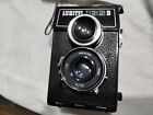 Lubitel 166B twin-lens reflex camera from USSR. With case