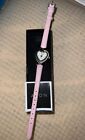 AVON NEW OLD STOCK CLASSIC HEART PINK BAND WATCH