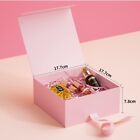 GIFTSAY Magnetic Gift Box for Presents 18 x18 x7.5 cm,Small Gift Boxes Pink with