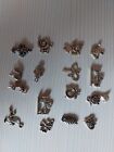 15 Charms varie Argento Antico