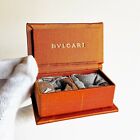scatola orecchini gemelli coppia anelli fedi BVLGARI ring box case gold bulgari
