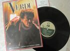 DISCO VINILE 33 GIUSEPPE VERDI Brani del Trovatore Ed. Rai Fabbri Con Libro 1982