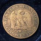 Francia France - 5 cinq centimes 1853 W - Napoleon III